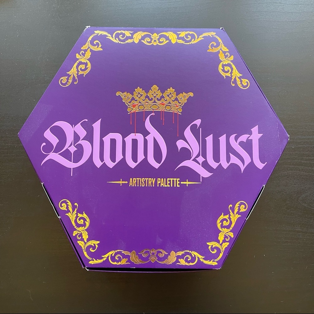 Brand New in Box Jeffree Star Cosmetics Blood Lust Eyeshadow Palette